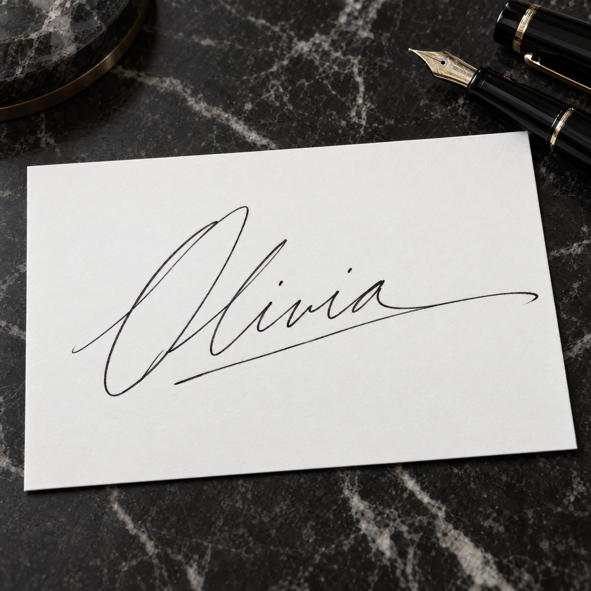 Autograph Font AI font effect image