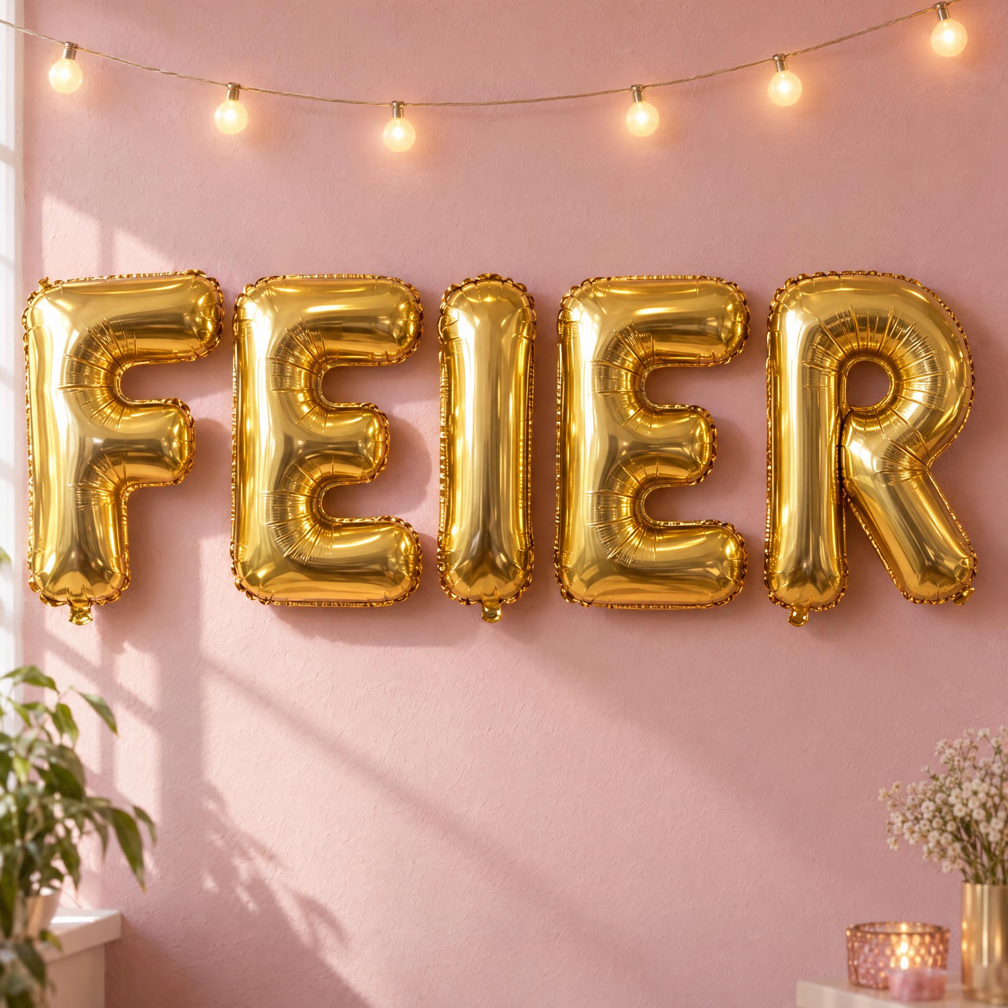 Ballonschrift KI-Schrift Beispielbild