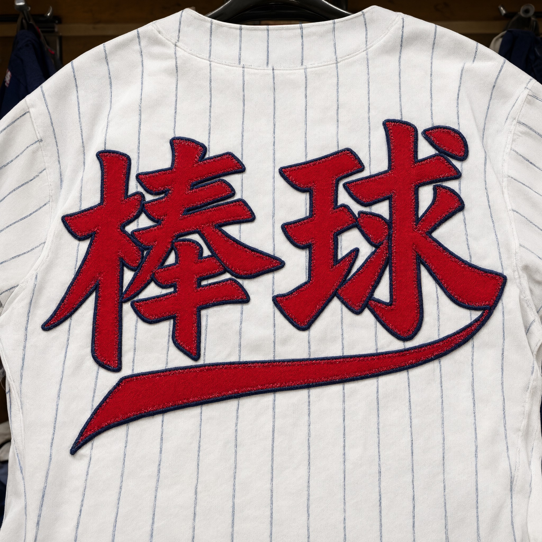 棒球队标字体 AI 字体在 Qwen-Image 上的生成结果：文字 棒球