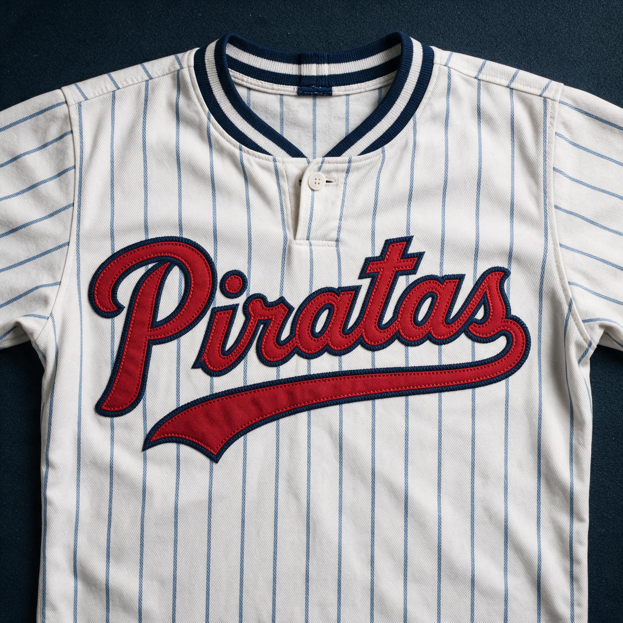 Fonte de IA Fonte de beisebol gerada no Seedream: a palavra Piratas