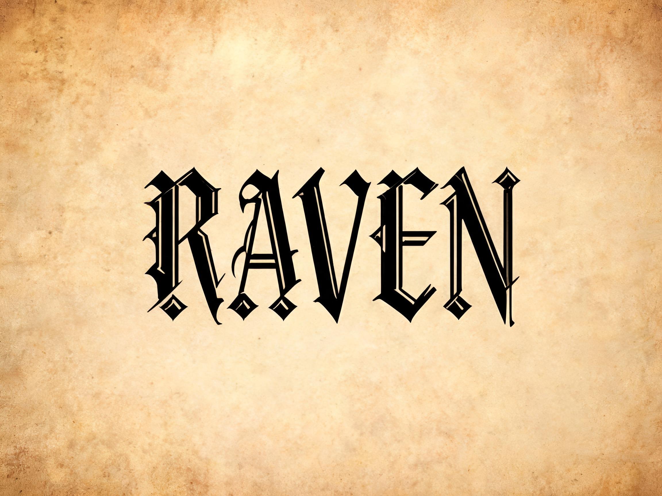 Blackletter Gothic AI font effect image