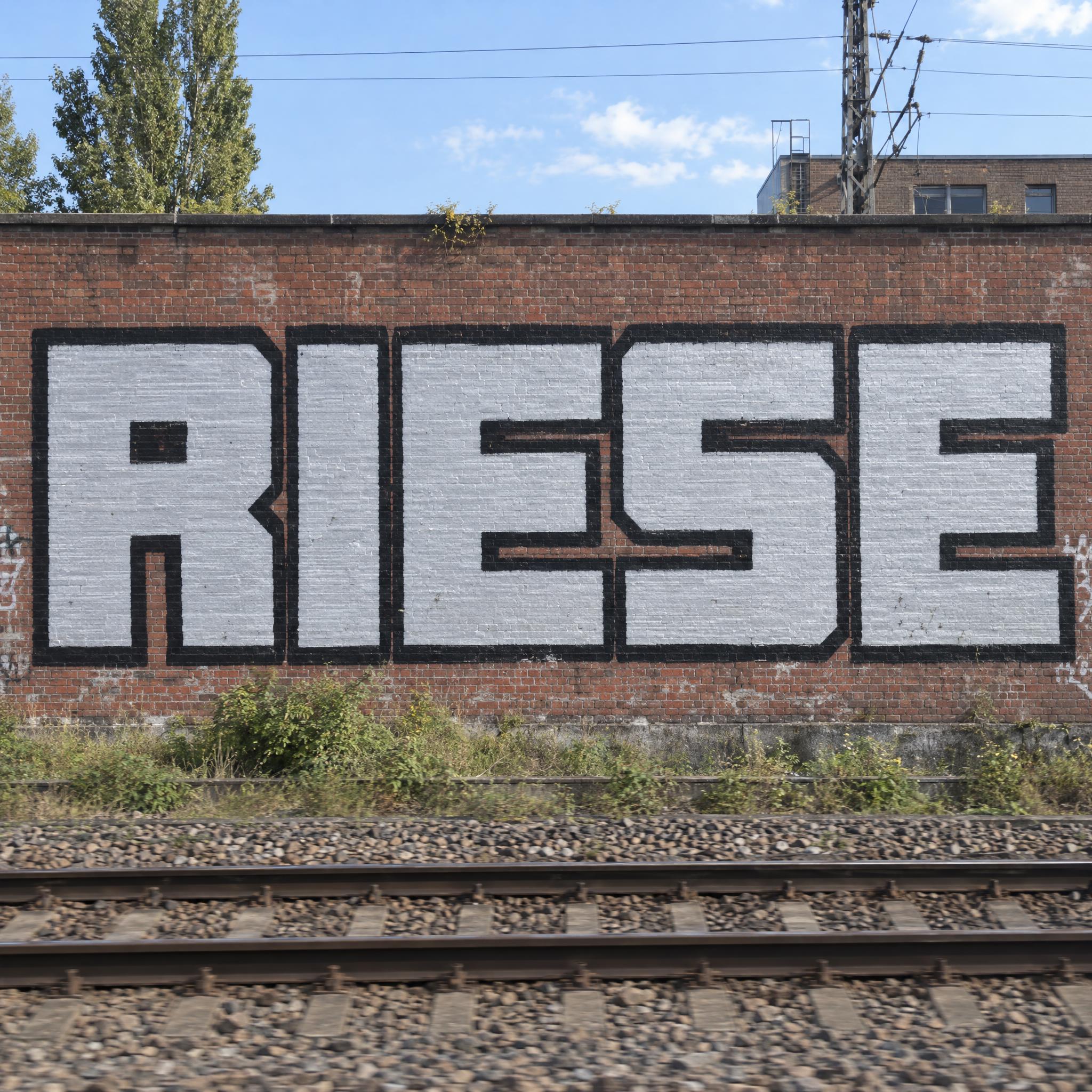 Blockbuster-Graffiti KI-Schrift Beispielbild