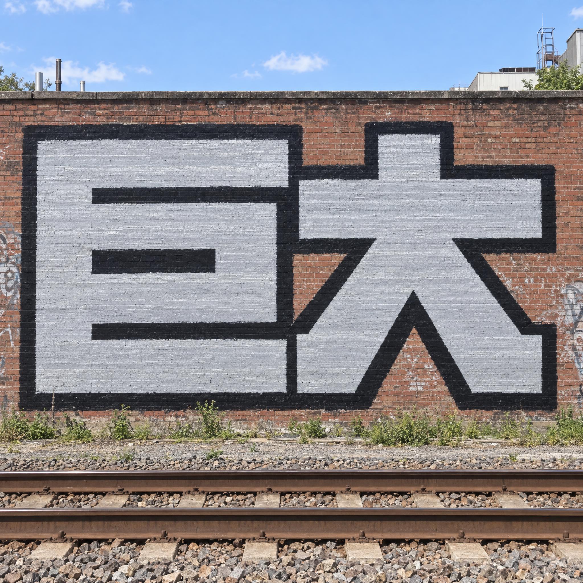 滚筒大块字 AI 字体在 GPT Image 上的生成结果:文字 巨大