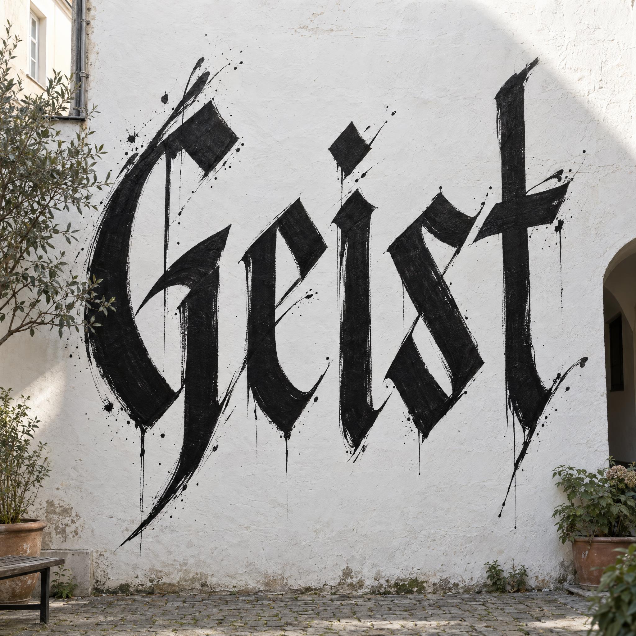 Calligraffiti KI-Schrift Beispielbild