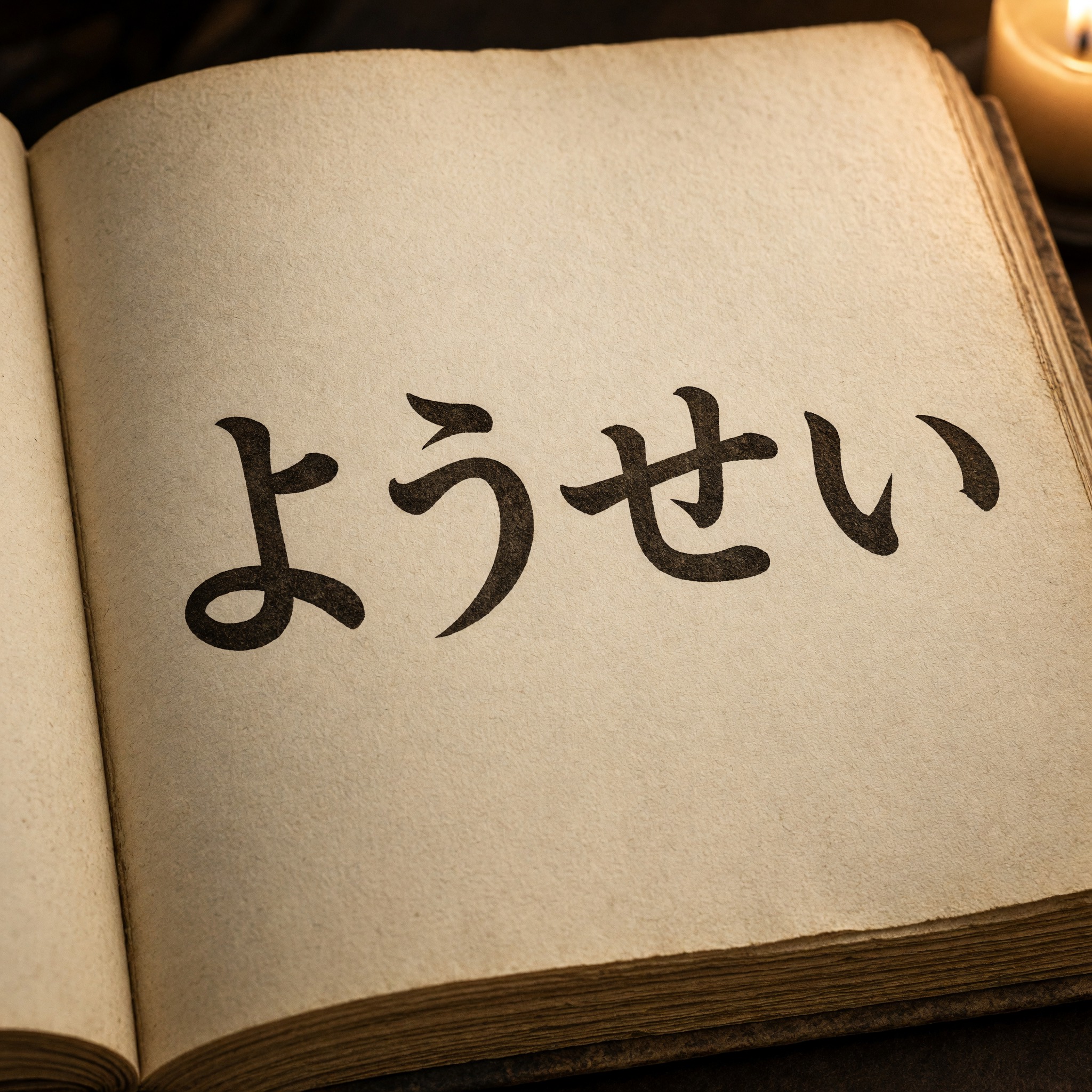 Grok Imagine で生成した ケルト文字 AIフォント：文字「ようせい」