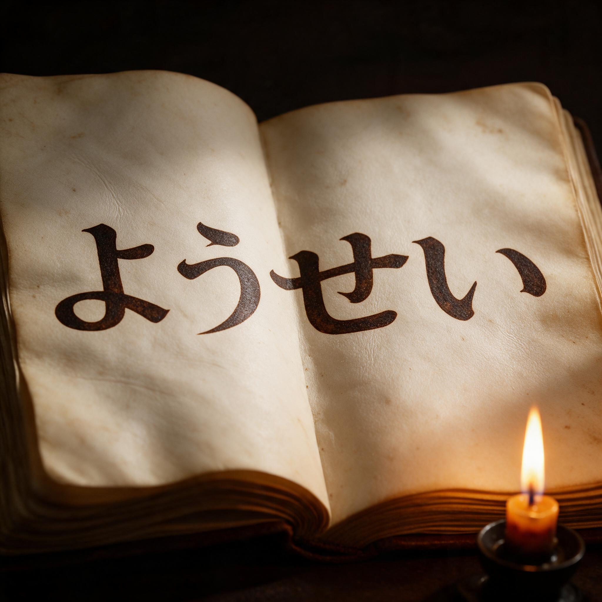 Seedream で生成した ケルト文字 AIフォント：文字「ようせい」