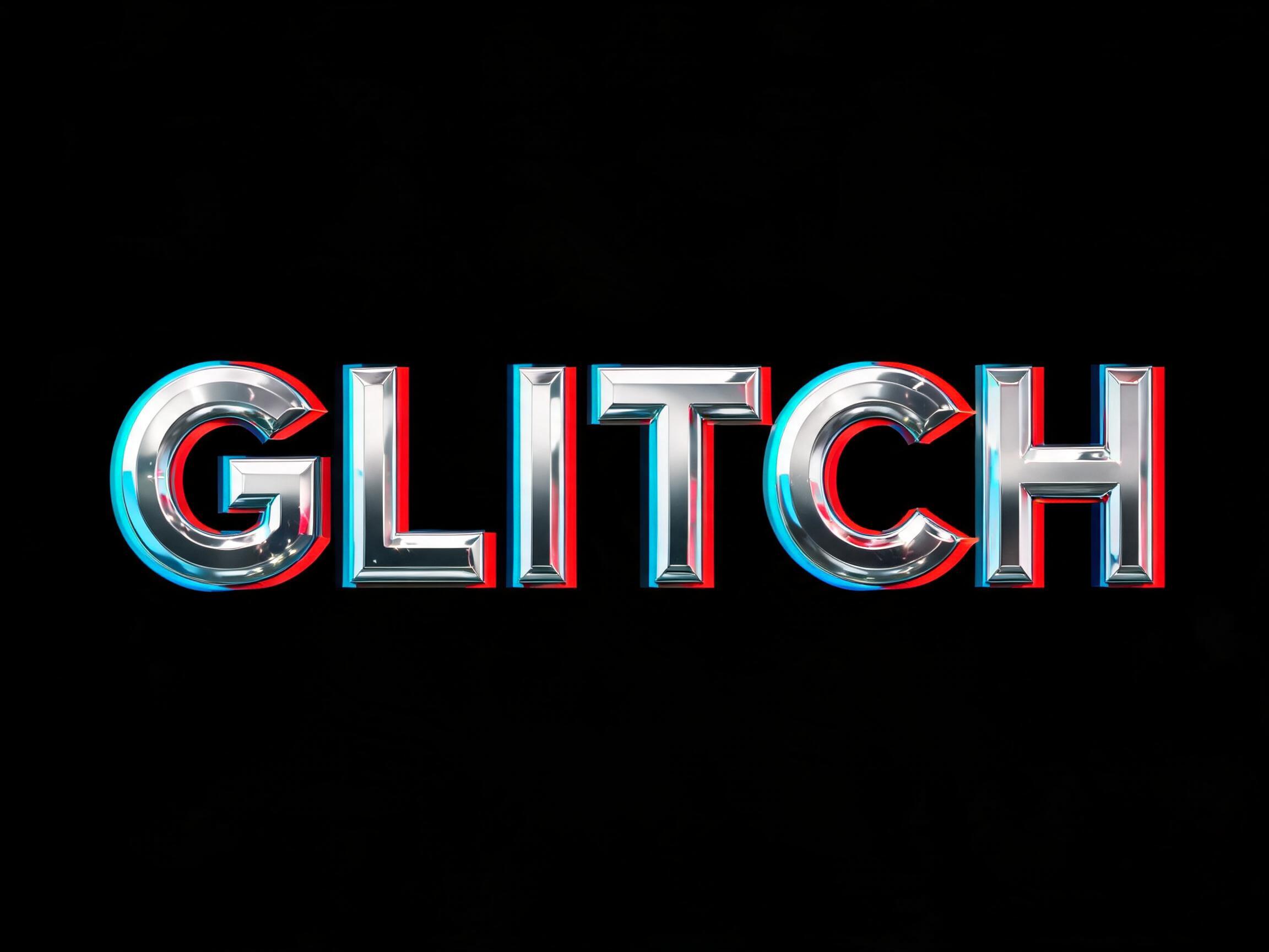 Cyberpunk Acid AI font effect image