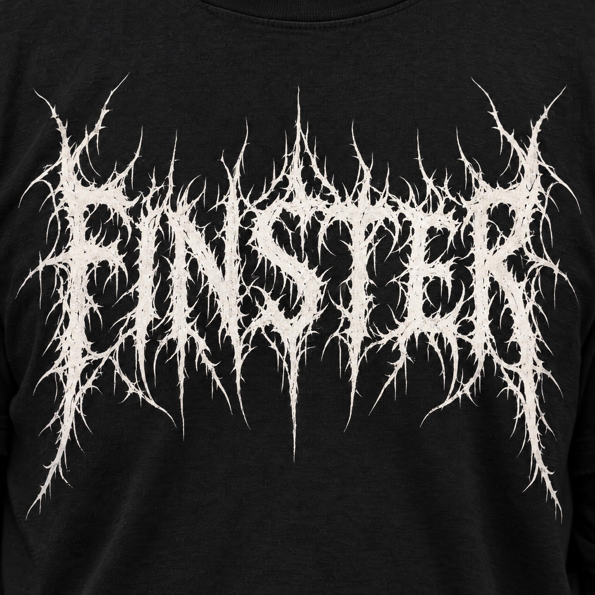 Death-Metal-Schrift KI-Schrift Beispielbild