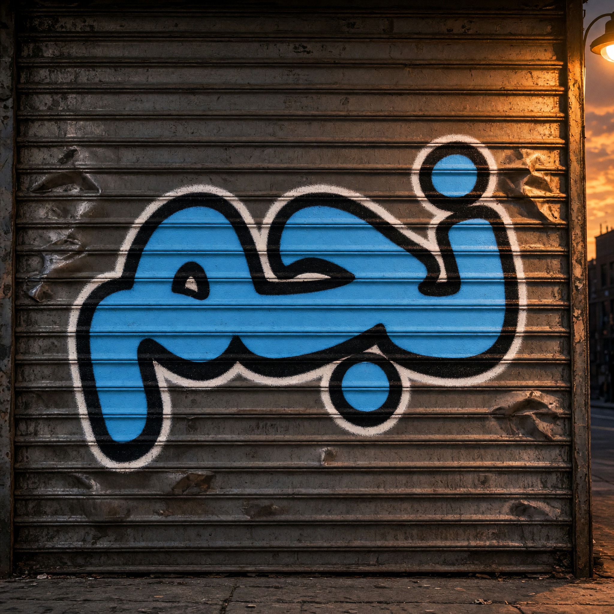 خط حروف جرافيتي فقاعية بالذكاء الاصطناعي من توليد Grok Imagine: كلمة نجم