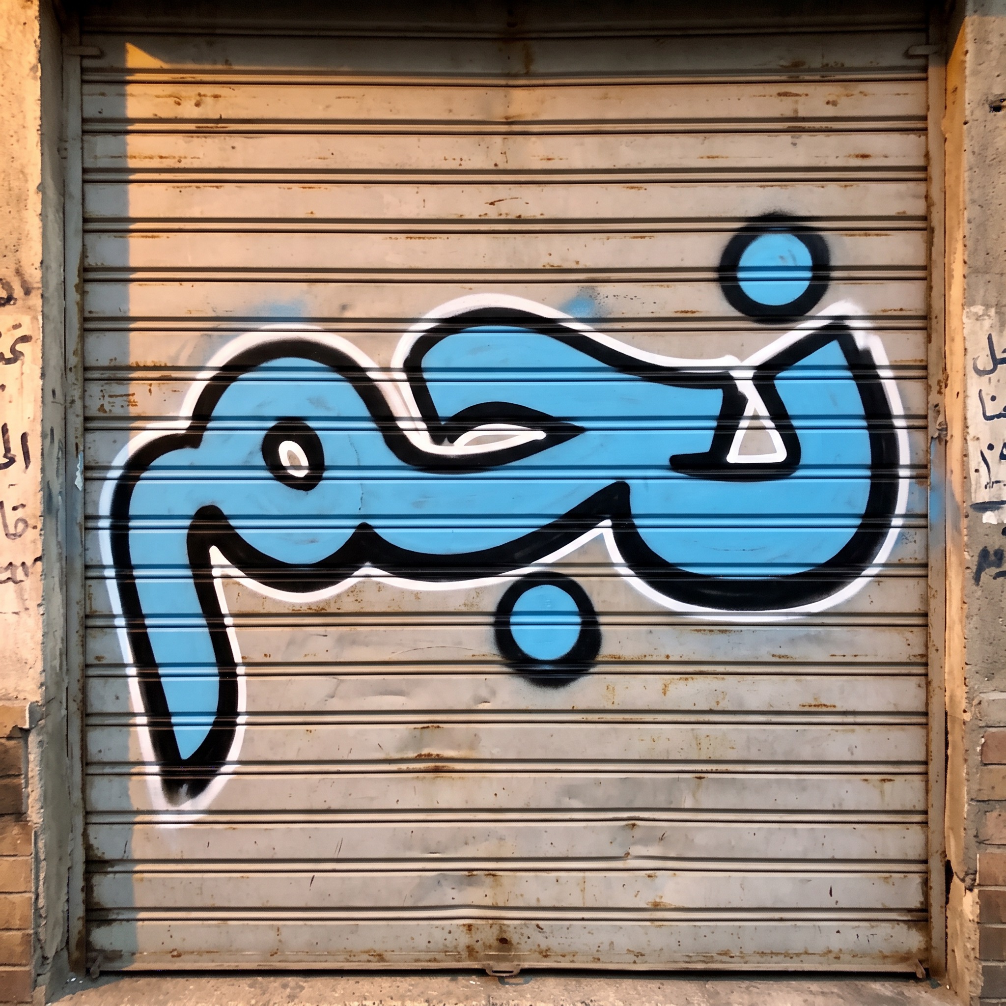 خط حروف جرافيتي فقاعية بالذكاء الاصطناعي من توليد Nano Banana: كلمة نجم
