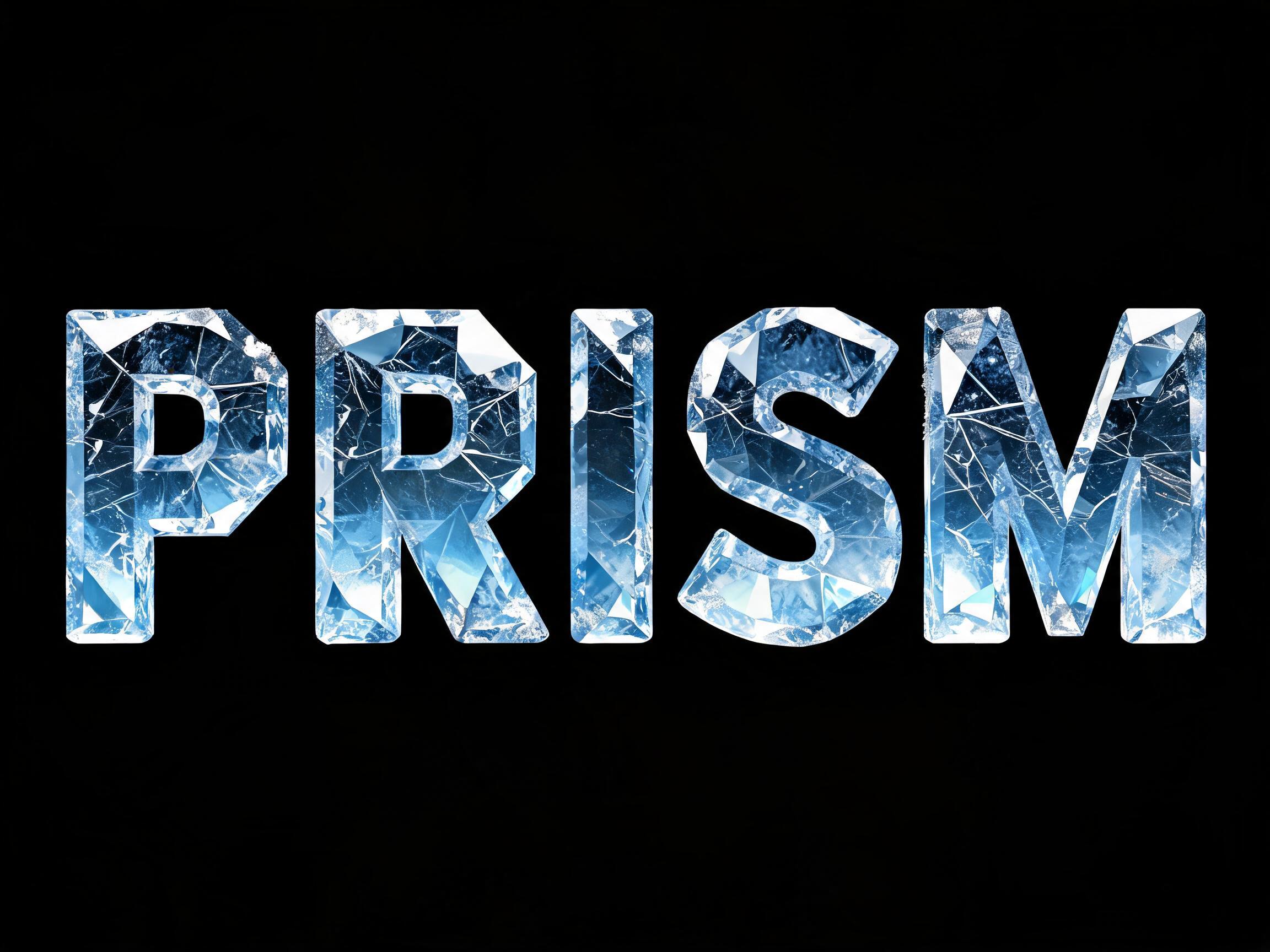 Ice Crystal AI font effect image
