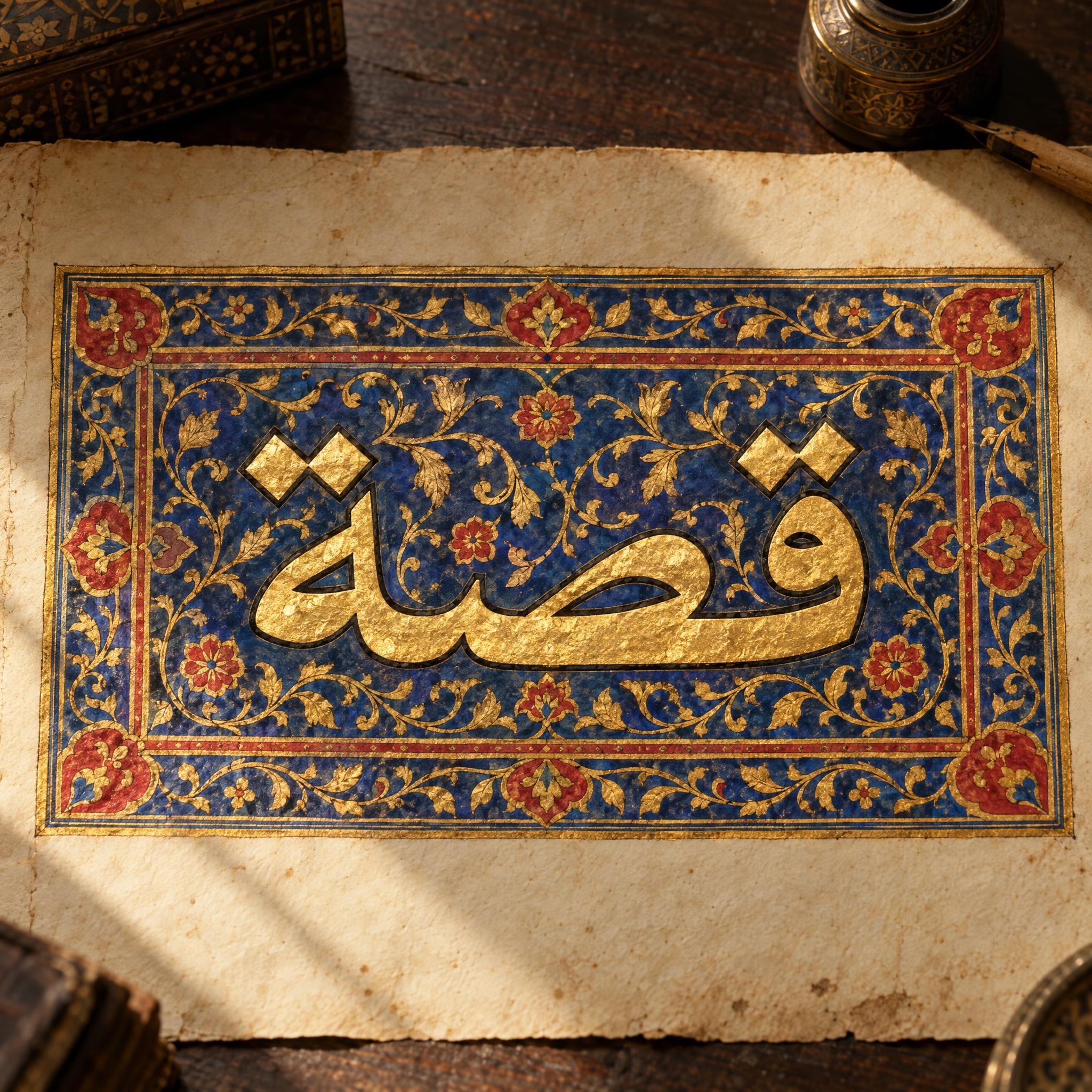 صورة مثال لخط حروف مزخرفة بالذكاء الاصطناعي