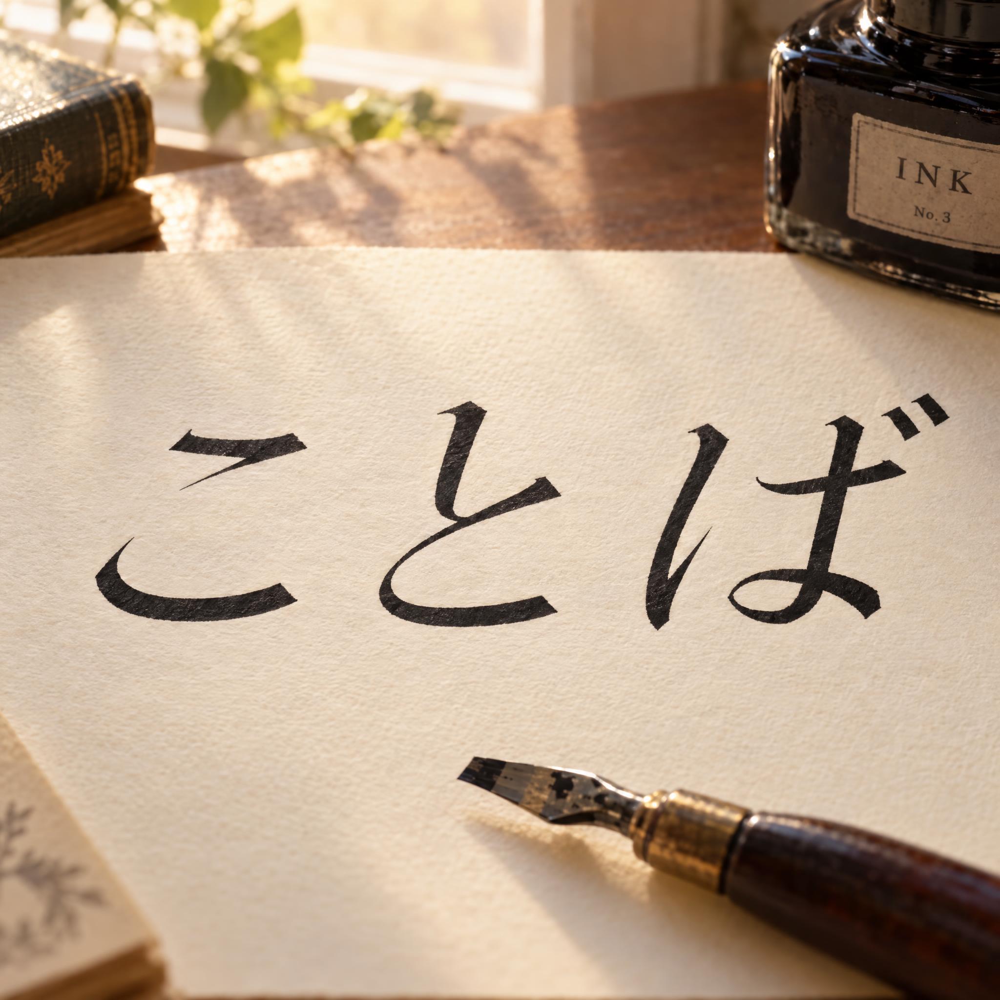 イタリック体カリグラフィー AIフォントの見本画像