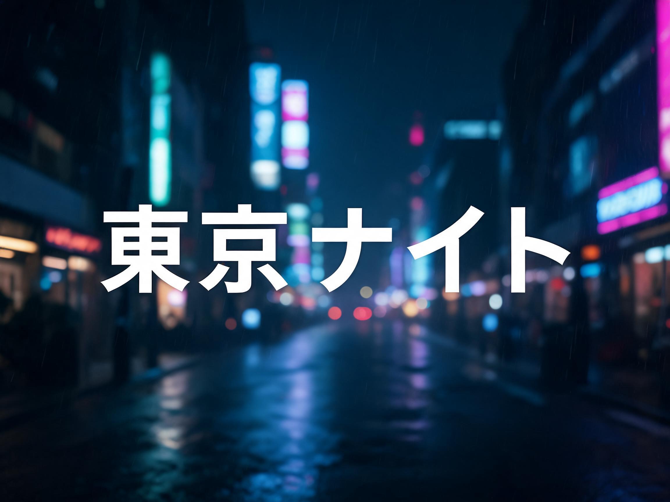 Japanese Gothic AI font effect image