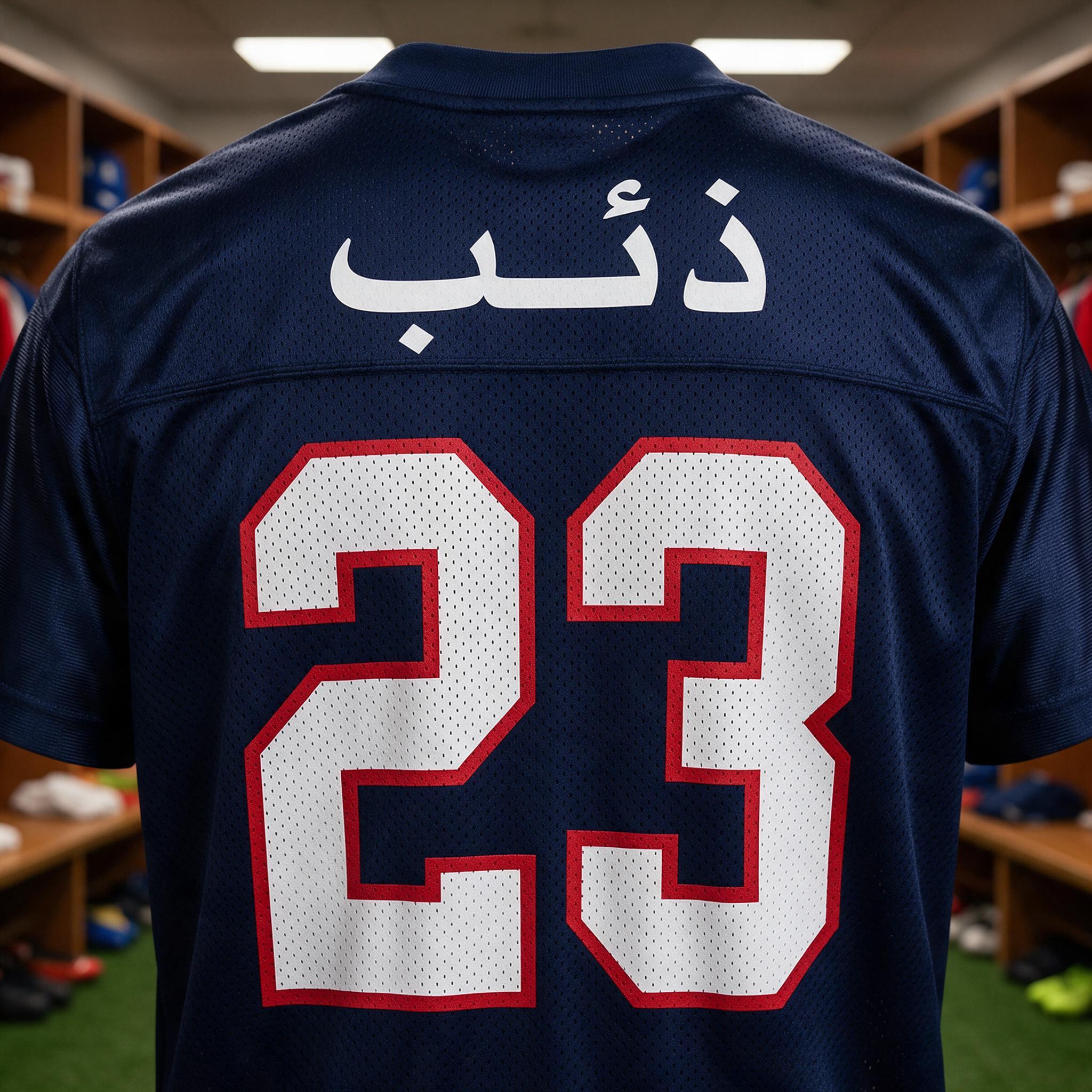 خط خط أرقام القمصان بالذكاء الاصطناعي من توليد Seedream: كلمة ذئب 23
