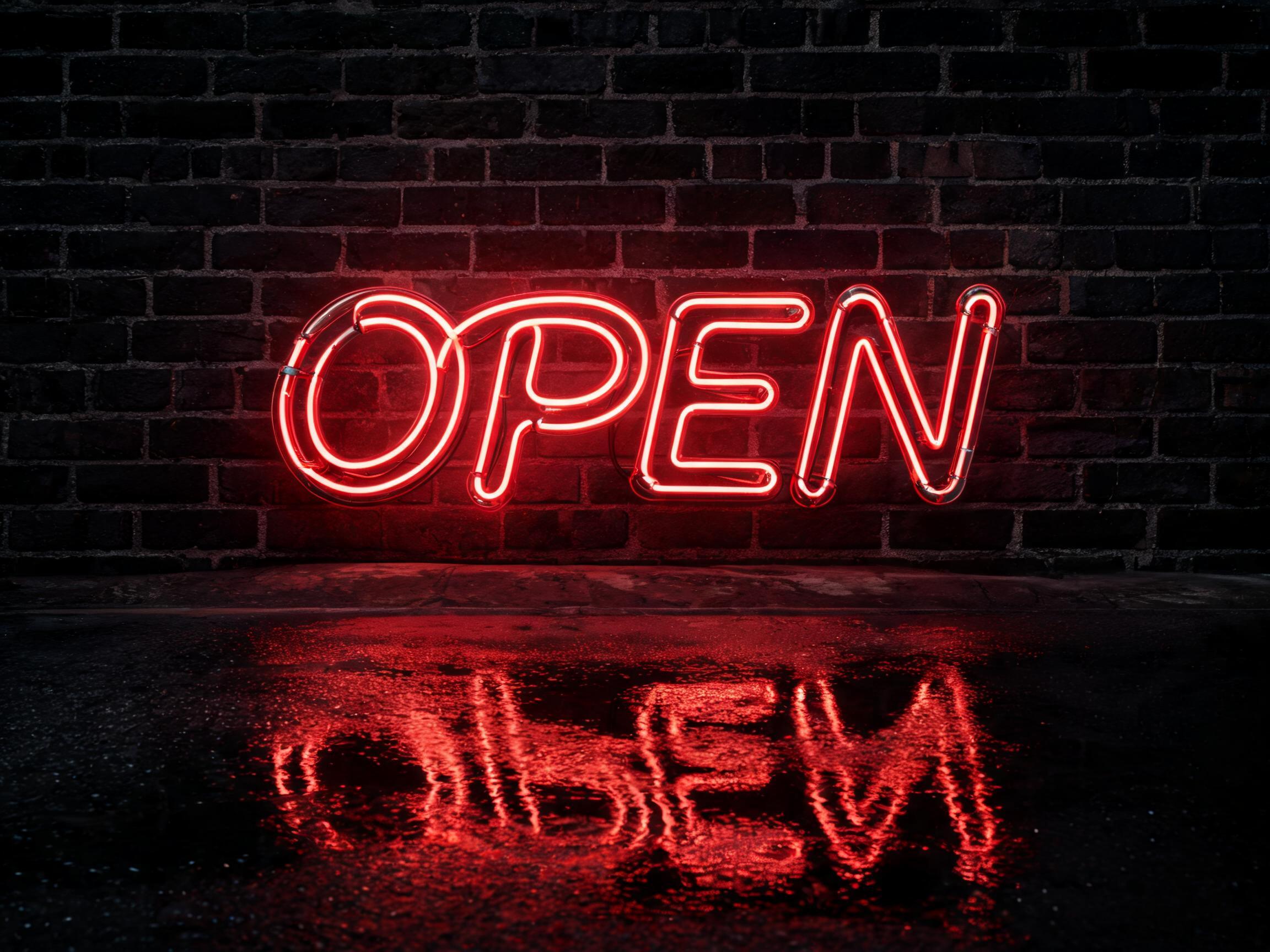 Neon Script AI font effect image