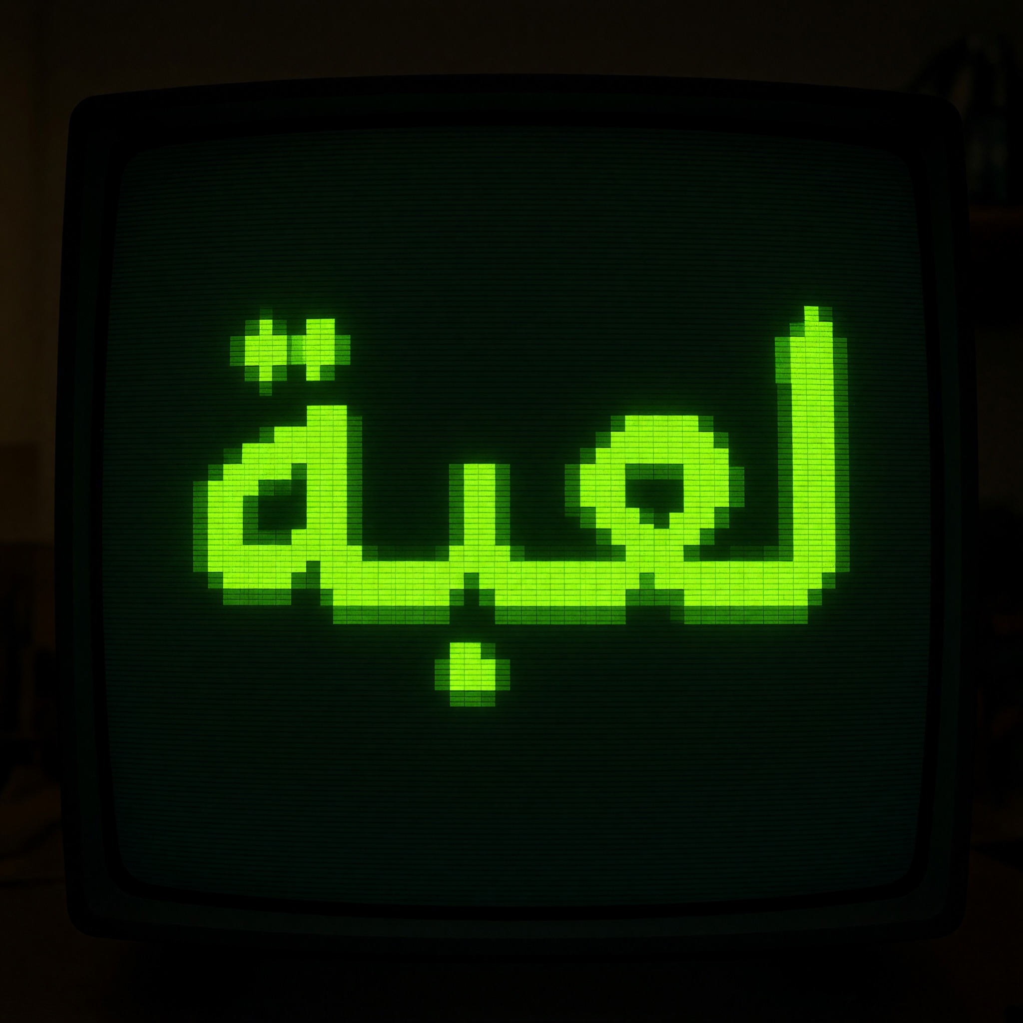 خط خط البكسل بالذكاء الاصطناعي من توليد Grok Imagine: كلمة لعبة