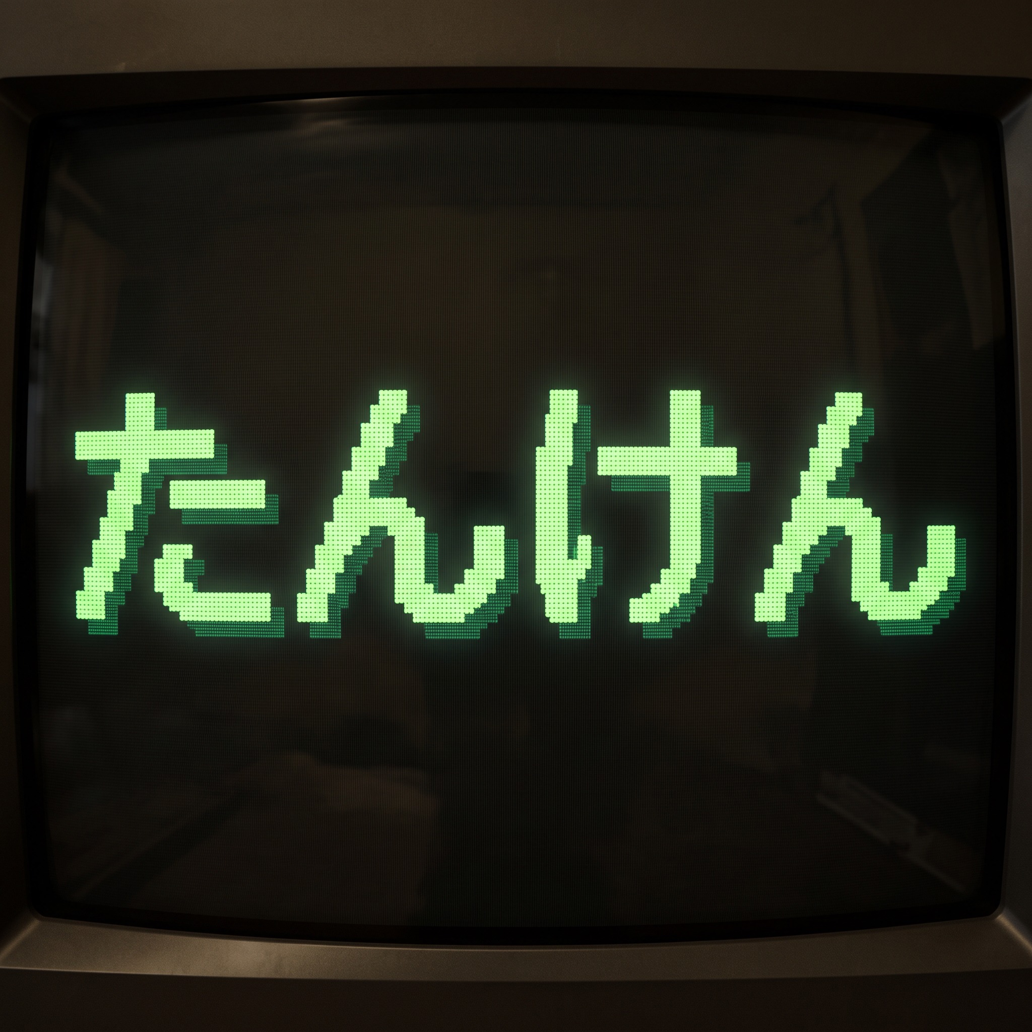 Nano Banana で生成した ドット フォント AIフォント：文字「たんけん」