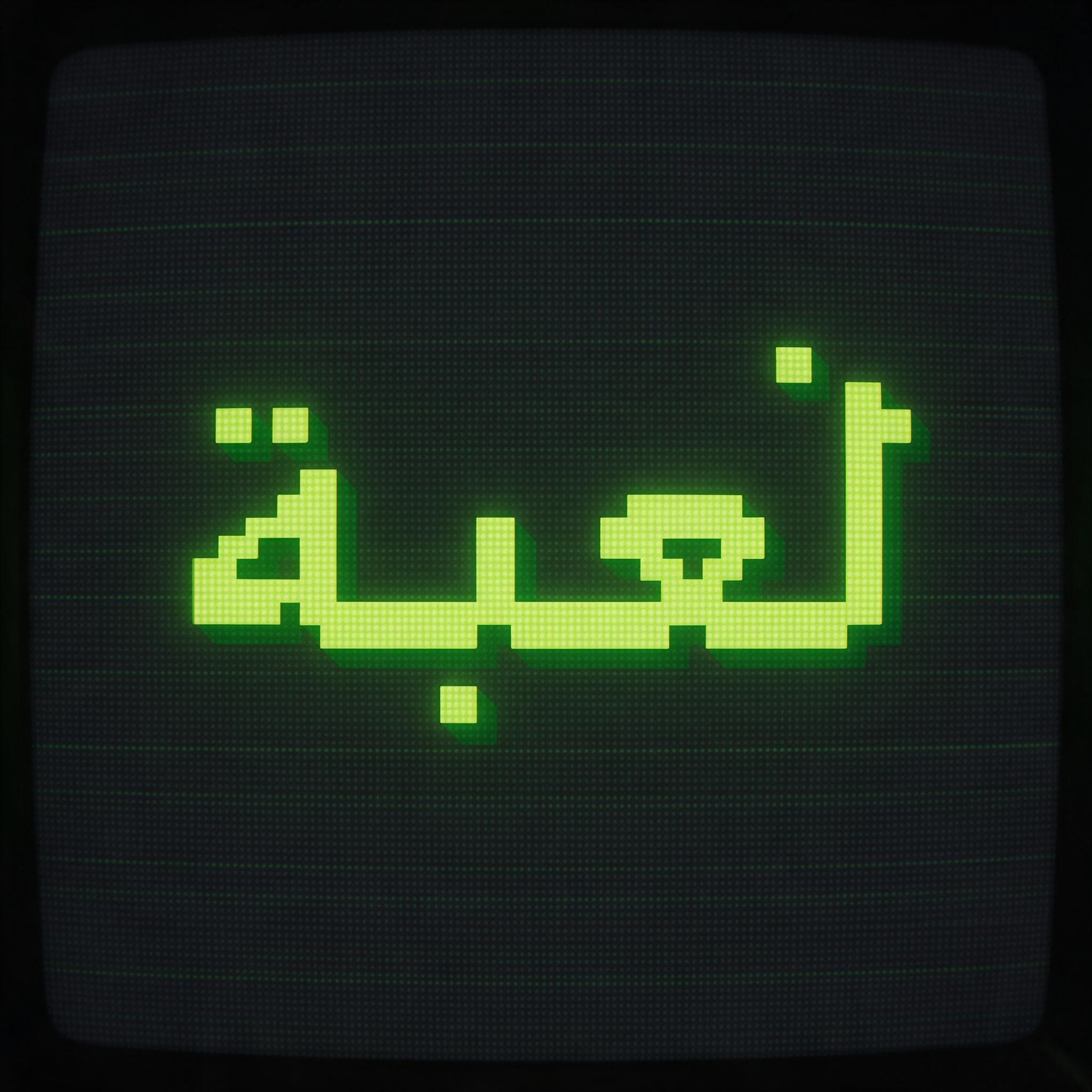 خط خط البكسل بالذكاء الاصطناعي من توليد Seedream: كلمة لعبة