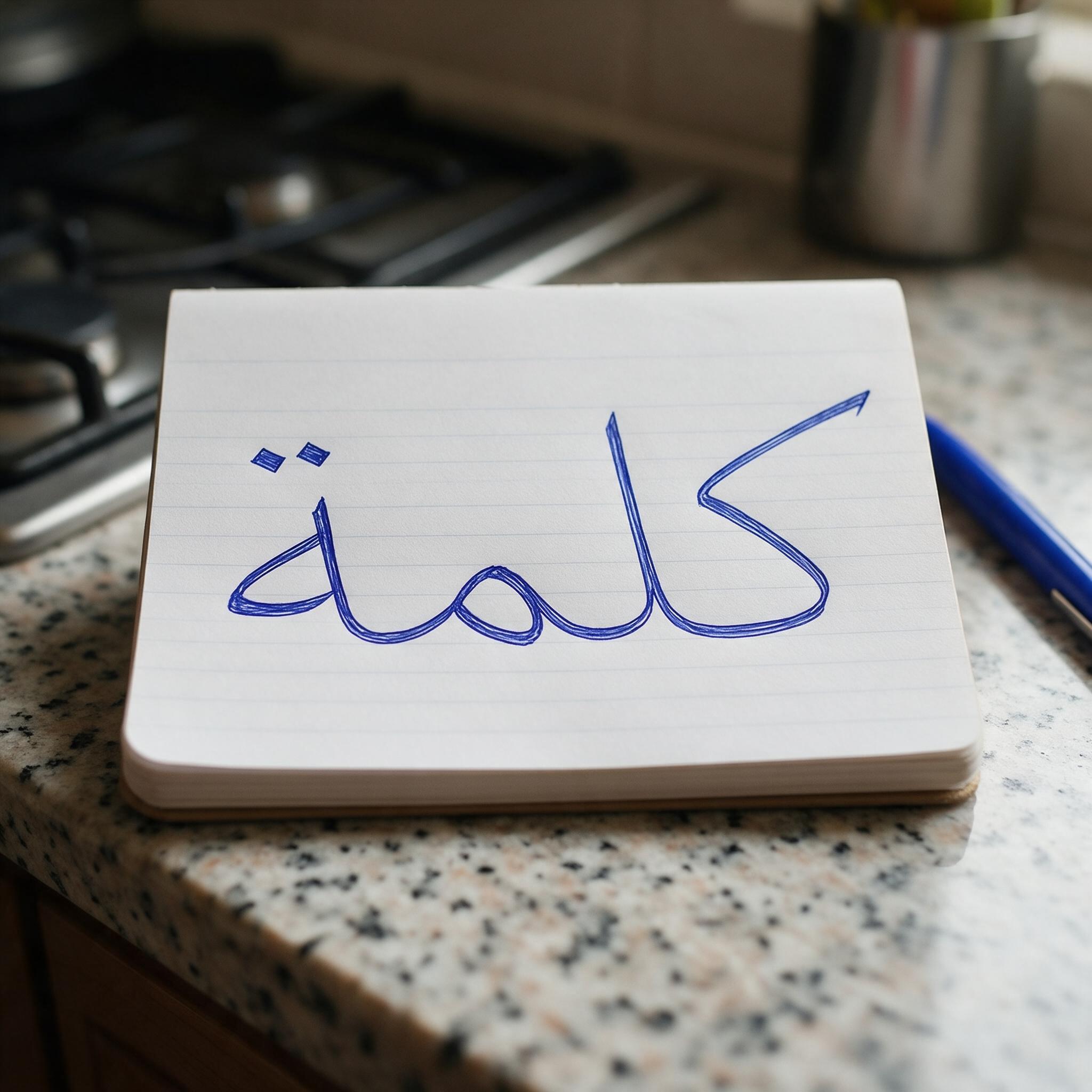 خط خط يد واقعي بالذكاء الاصطناعي من توليد Seedream: كلمة كلمة