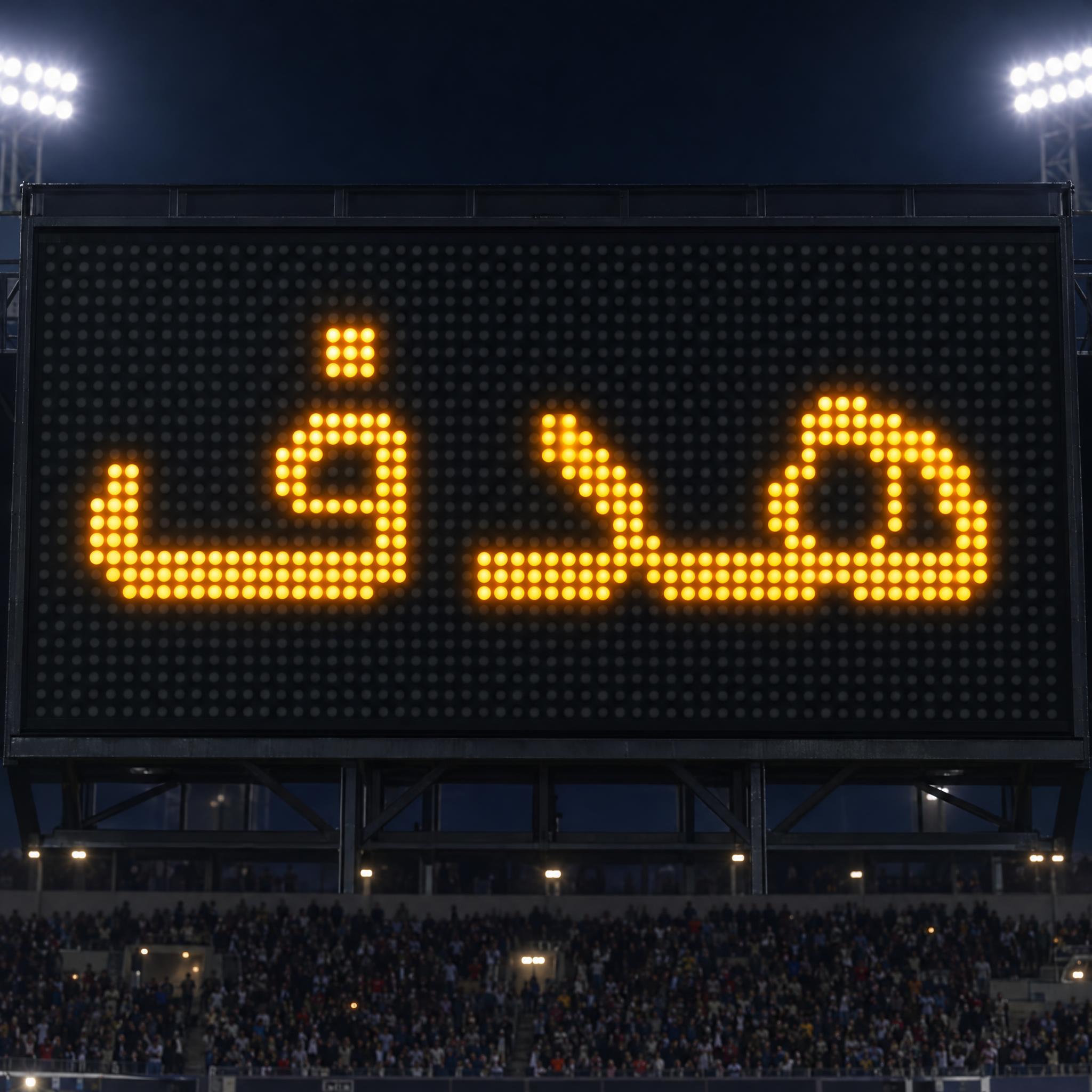 صورة مثال لخط خط لوحة النتائج بالذكاء الاصطناعي