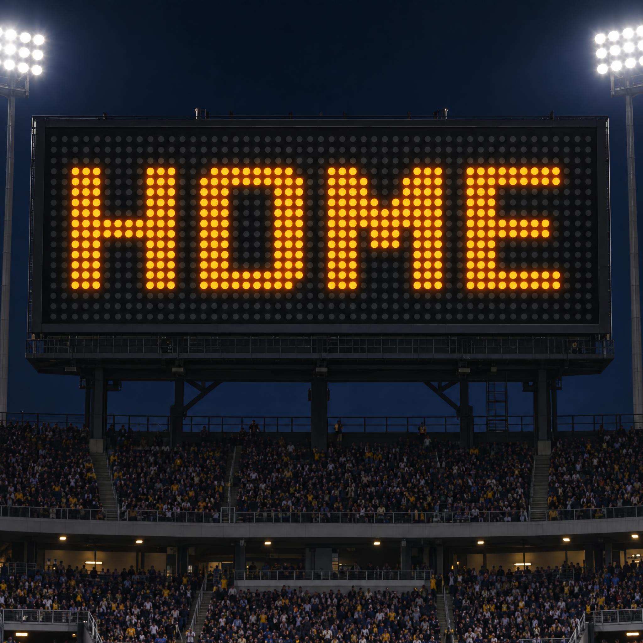 Scoreboard Font AI font effect image