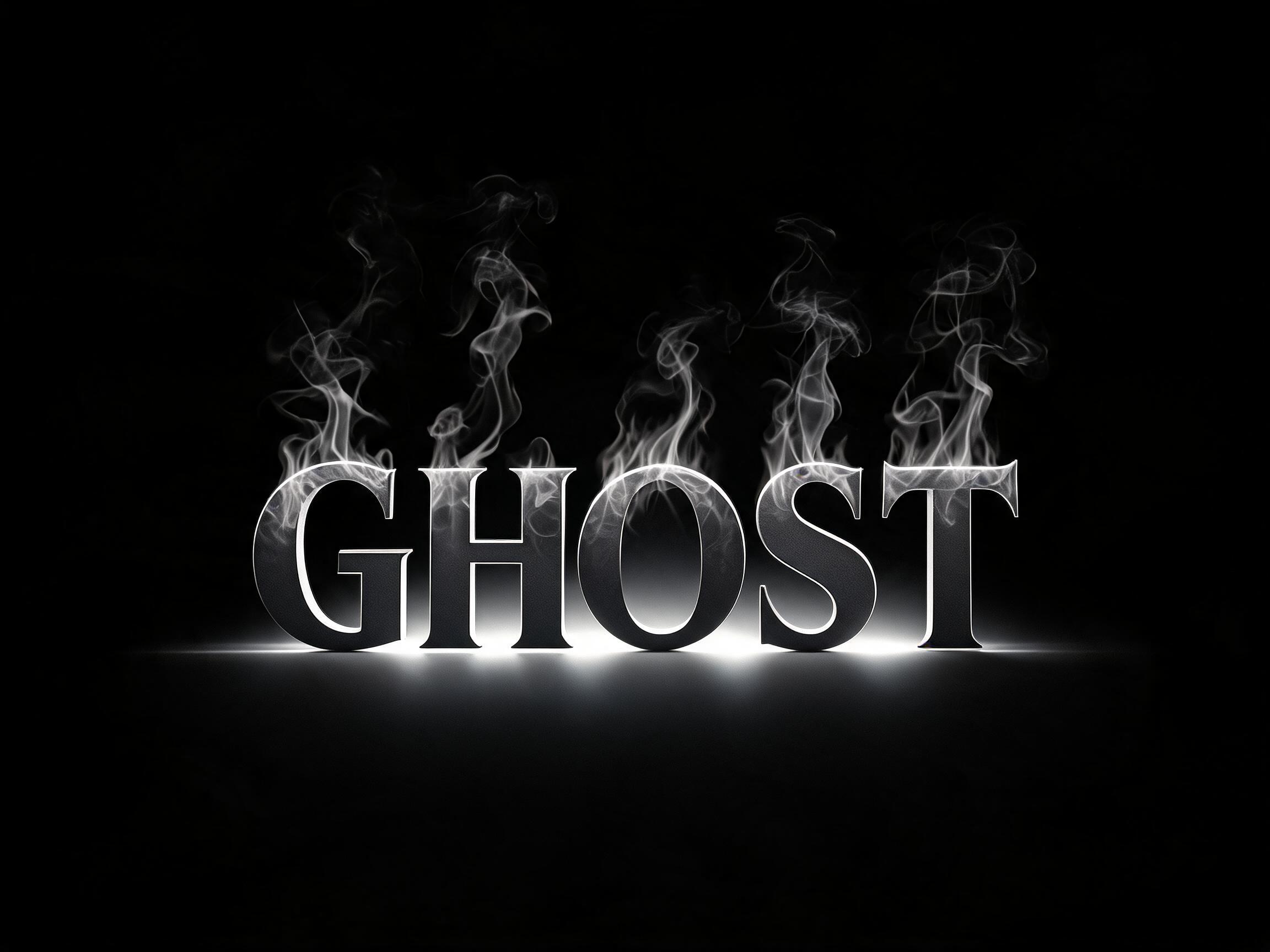 Smoke Display AI font generated with GPT Image: the word Smoke Display