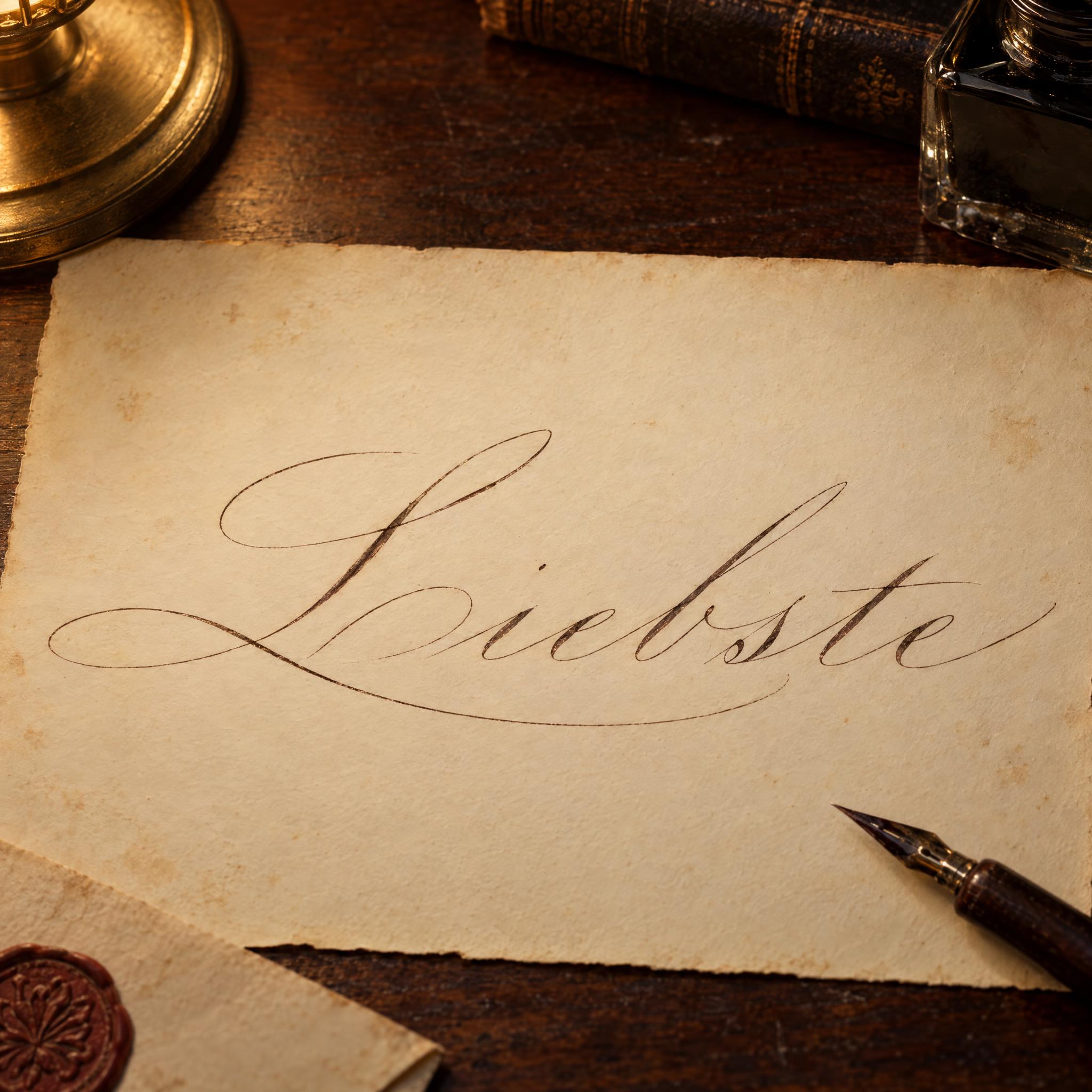 Spencerian Script KI-Schrift Beispielbild