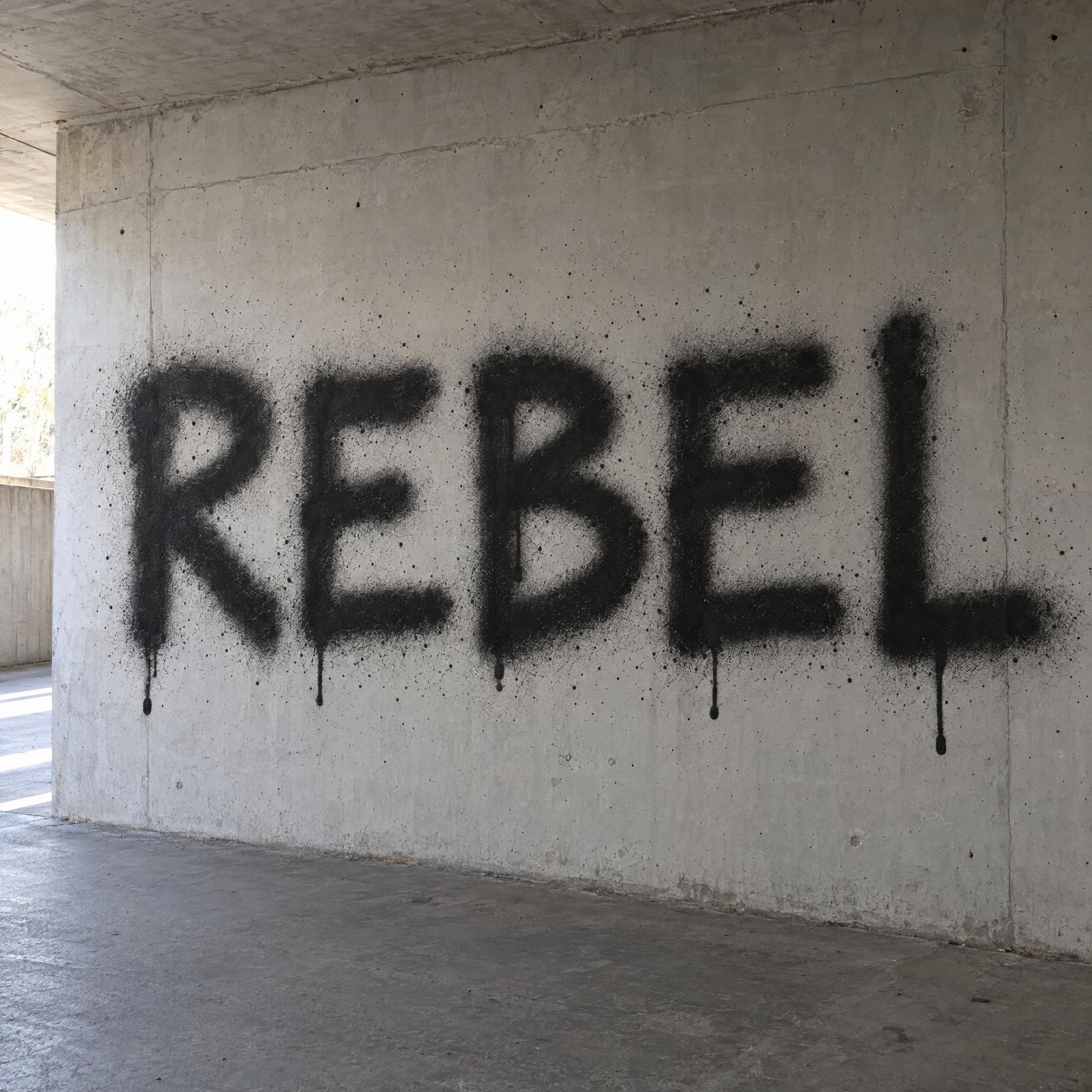 Spray Paint Font AI font effect image