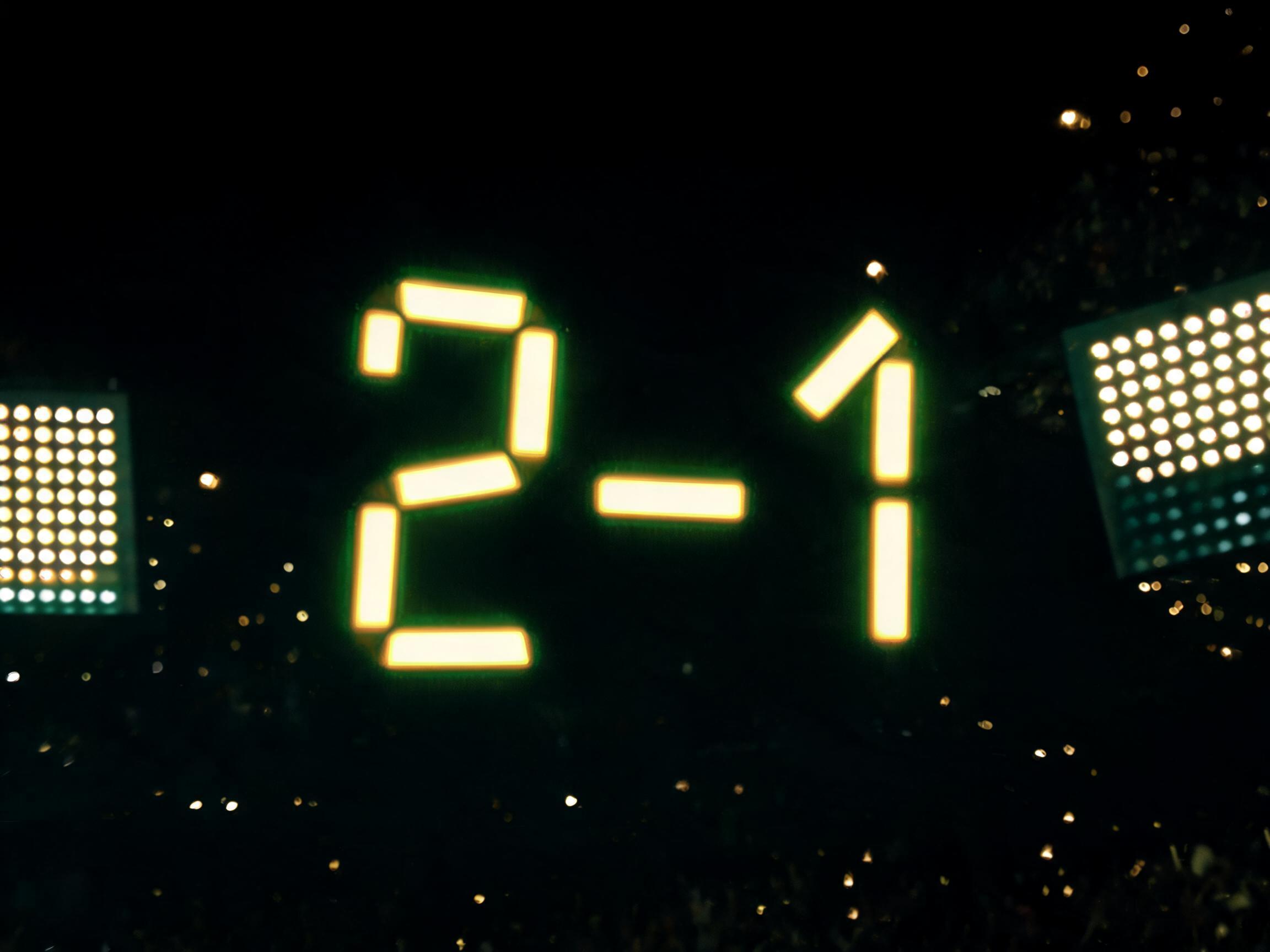 Stadium LED AI font effect image