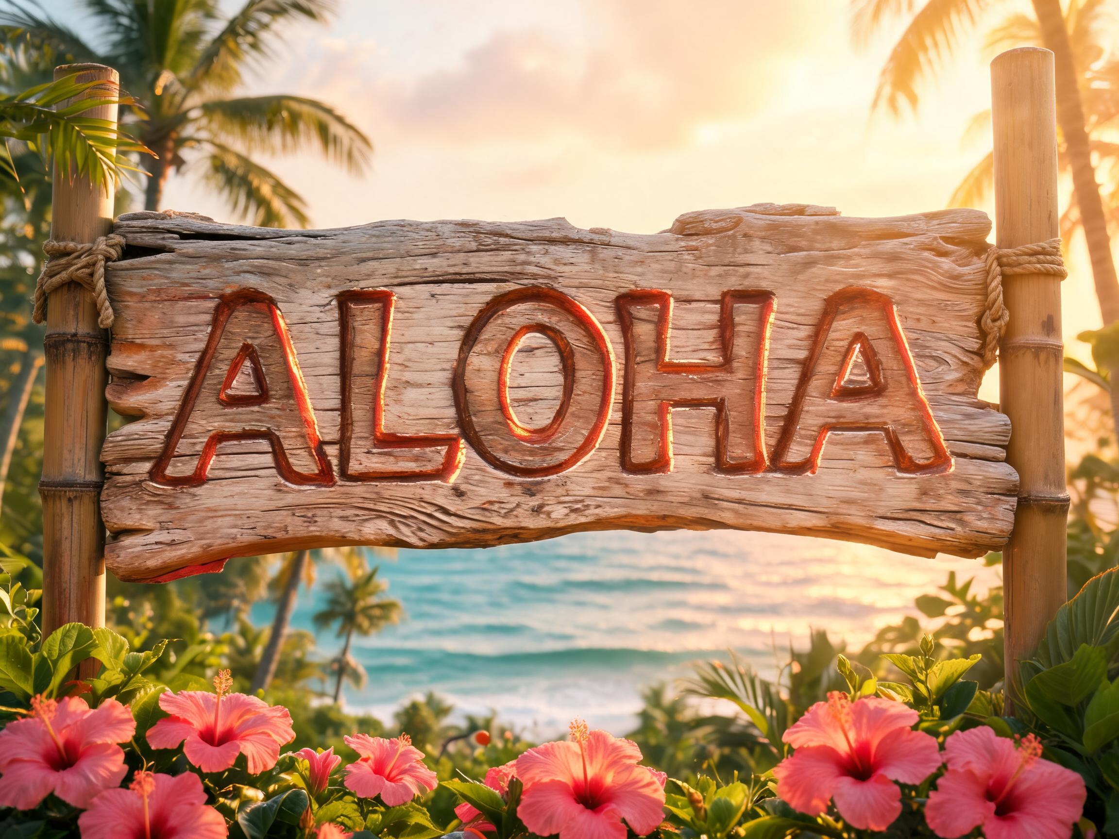 Tiki Carved AI 字体效果图
