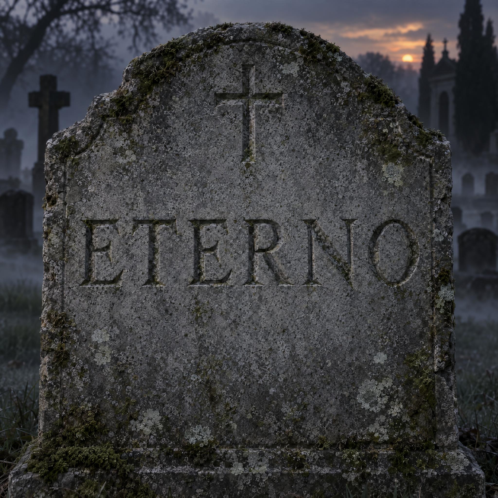 Imagen de ejemplo de la fuente de IA Letras de lápida